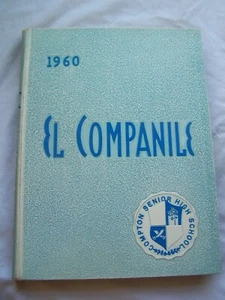 1960 COMPTON HIGH SCHOOL YEARBOOK COMPTON, CALIFORNIA EL COMPANILE - Imagen 1 de 1