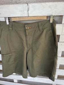 Orvis Mens Shorts 32 Fly Fishing Performance Khaki Olive Green Hiking  9” - Picture 1 of 15