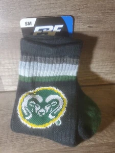 Colorado State Rams Men's Size Small 1-5 Socks  - Picture 1 of 2