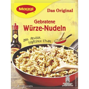 Maggi Gebratene Würze Nudeln herzhaft lecker ergibt 2 Portionen 191g - Bild 1 von 1