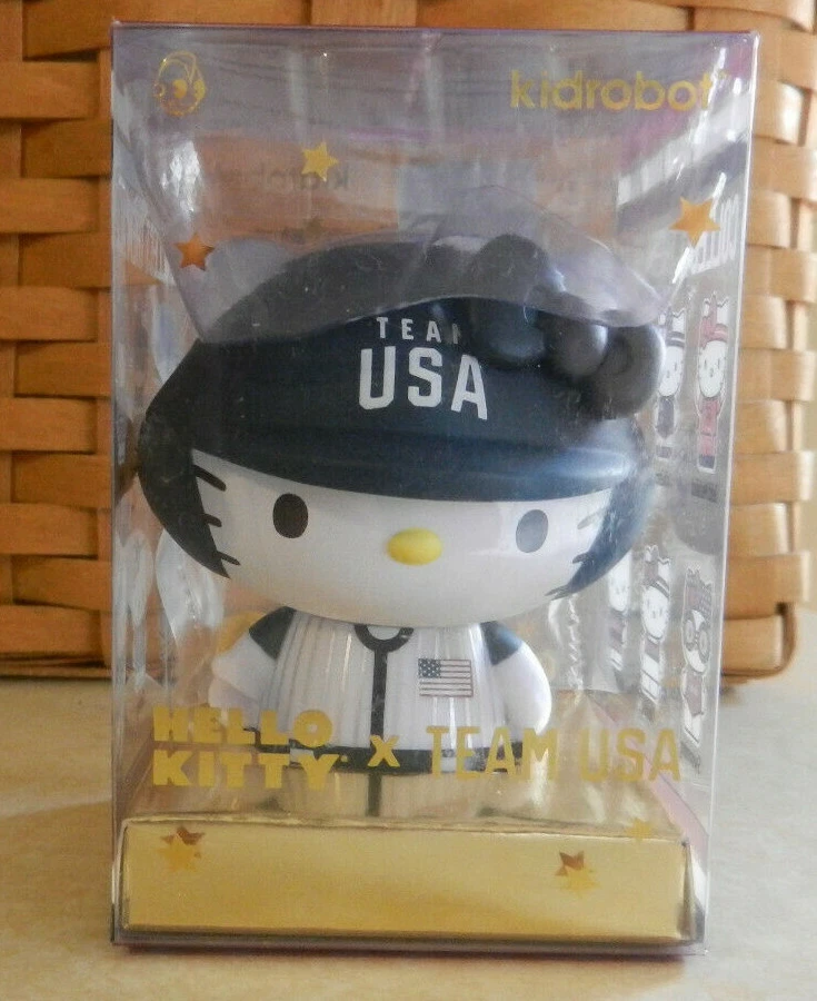 Sanrio Kidrobot Hello Kitty x Team USA Fencing Figure