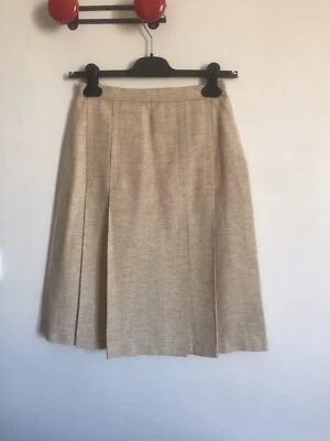 Jupe  plissée vintage, années 60, 70, t 34 - Photo 1/4
