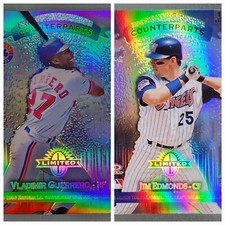 Vladimir Guerrero Jim Edmonds '97 Donruss LIMITED EXPOSURE ⭐REFRACTOR⭐ #138 MINT
