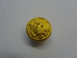 (A24-9) US Army 1 Knopf Adler ca.16mm button 0,63in gold Vietnam Golf - Bild 1 von 3