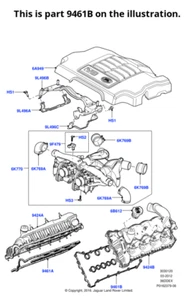 Land Rover Genuine Gasket Intake Manifold Fits Range Rover Sport LR005897 - Picture 1 of 9