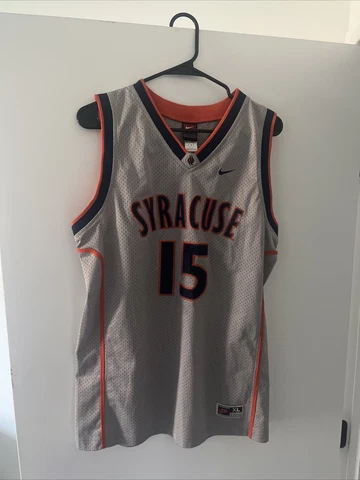 Vintage Carmelo Anthony Grey Syracuse Basketball Jersey Cover