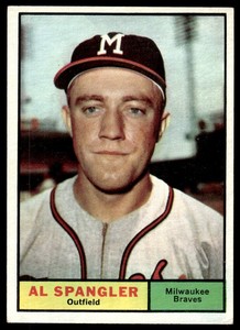 1961 Topps Al Spangler Milwaukee Braves #73