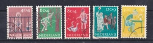 Netherlands stamps #B336 - 40, used, complete set - Picture 1 of 1
