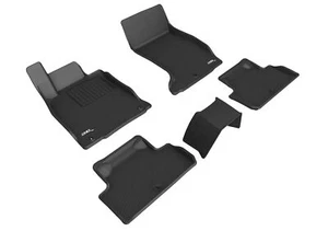 All Weather Floor Mat Set Fit 19-21 Genesis G70 Black Kagu - Picture 1 of 6