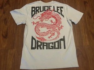 Bruce Lee x Shoe Palace Men's Dragon 🐉 T-Shirt Gray/Red - Size Large - Picture 1 of 7
