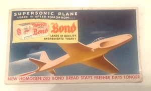 Secador de tinta promocional Bond Bread de colección - PLANO SUPERSÓNICO - Imagen 1 de 7