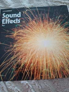 BBC SOUND EFFECTS No.1  vinyl LP Aircraft Birds Engines Church Beach Party Ship - Picture 1 of 4