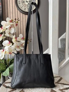 Jobis Umhängetasche Handtasche schwarz Leder Vintage - Bild 1 von 8