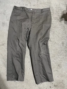 Van Heusen Hose klassische Passform grau 40 x 29 vorne flach - Bild 1 von 5