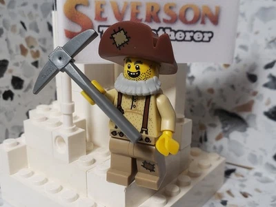 LEGO Serie 12 Prospector Mini con Sombrero Confiable y Pico - 71007 - ¡Gran forma! Foto 1 de 3