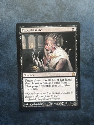 Magic the Gathering Thoughtseize  - Image 1 of 2