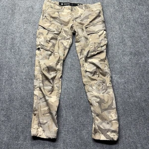G-Star Raw Cargo Hose Herren 38x36 hellbraun Rovic Zip 3D Regular Tapered Camo - Bild 1 von 13