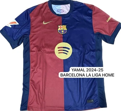 LAMINE YAMAL SIGNED BARCELONA JERSEY 2024 - 2025 JERSEY BECKETT COA - Image 1 of 2