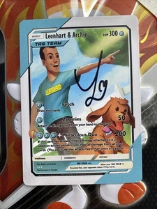 Leonhart And Archie Auto Autograph Signed  - Imagen 1 de 2