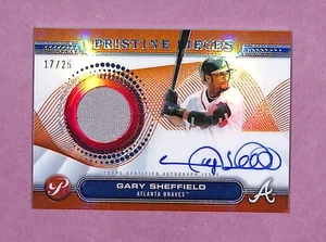 2024 Topps Pristine Gary Sheffield Pristine Pieces Auto /25 - Picture 1 of 2