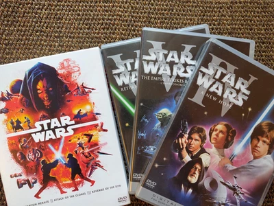 Star Wars 1-6, (1, 2, 3, 4, 5, 6) DVD - Bild 1 von 4