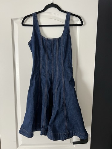 Mini abito donna con cuciture in denim Kate Spade New York x Target taglia 2