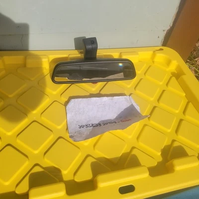 2001-2005 BMW E46 325i Rear View Mirror Assembly Auto Dimming Oem - Image 1 of 4