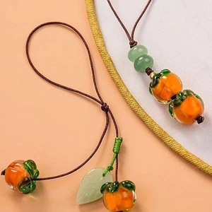 Persimmon Phone Anti-lost Rope Everything Goes Well Hanging Cord - Photo 1 sur 13