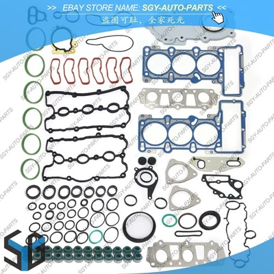 Juego de juntas de cubierta de válvula de culata de motor para AUDI S4 S5 Q7 3.0 TFSI Foto 1 de 4