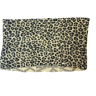 Michael Kors Leopard Print Round Scarf Infinity  - Image 1 of 4