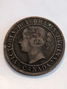 Centavo grande Victoria Canadá 1859 - Imagen 1 de 3