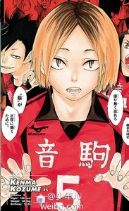 Haikyuu!! Nekoma High School Uniform Jersey #5 Kenma Kozume Costume Cosplay MEDI - Picture 1 of 16