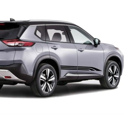 Calcomanía triple rayas para Nissan Rogue S SV SL X-Trail Gráficos pegatina vinilo kit Foto 1 de 4