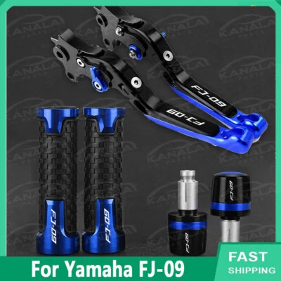 For Yamaha FJ-09 Motorcycle Brake Clutch Levers Handl Grips End Plug Accessories - Image 1 of 4