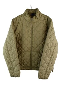 GAP Beige Padded Jacket size L Womens Quilted Casual Outdoors Outerwear - Picture 1 of 8