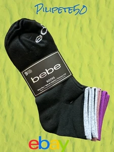 bebe logo socks Multicolor (9Pairs) size(4-10) #6 - Picture 1 of 7
