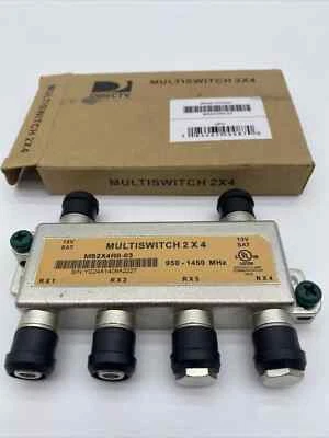 DirecTV 2 X 4 Multi-switch 950-1450 Mhz - 1450 Mhz (ms2x4r0-03) - Image 1 of 2