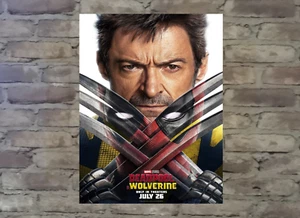 Deadpool Wolverine 9"x12" Aluminum Sublimated Metal Wall Sign Man Cave Garage - Picture 1 of 1