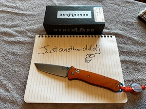 Benchmade 537-2301 Bailout 2023 Shot Show Special Orange Ltd Ed USA + Ultem Bead - Picture 1 of 23