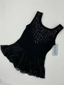 Cat & Jack Mädchen Tanzkleidung Tank Trikot mit Rock - Gr. S (6/6X) - schwarz - NEU - Bild 1 von 10