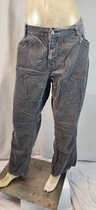 Pantalones de pana Old Navy Sweetheart gris talla 16 regular XLARGE XL pantalones para mujer USADOS - Imagen 1 de 5