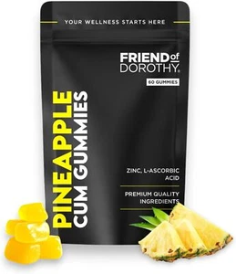 Pineapple C*M Gummies โ Improves Sperm Volume and Load โ Semen Volume Supplement - Picture 1 of 5