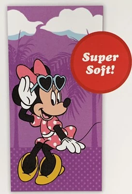 NEW Disney MINNIE MOUSE Beach Bath Pool Kids' Towel 27in x 54in Cotton Blend - Image 1 of 4