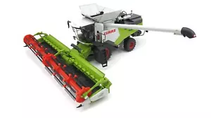 Wiking CLAAS Trion 750 Montana with Convio 1080 Flex 2000 Piece Edition 02566220 - Picture 1 of 7