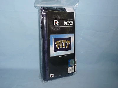BANDEIRA BANNER PITTSBURGH Pitt Panthers 3' x 5' por RICO NOVA NA CAIXA - Imagem 1 de 3
