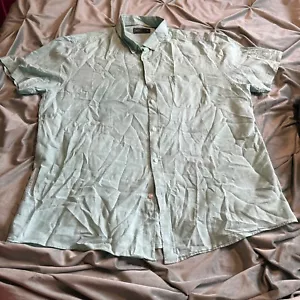Men XL Cotton/linen Mix Summer Shirt (needs Ironing) (0213) - Picture 1 of 1