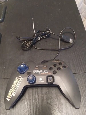 LOGITECH GUA3 WingMan RumblePad Cable USB Analógico PC Controlador de Juegos Foto 1 de 4