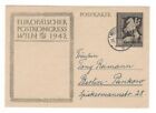 Deutsches Reich Ganzsachen 1942 MiNr. P295a Sonderpostkarte Stempel Meschede