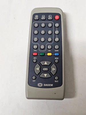 ORIGINAL SAGEM FREEVIEW TV REMOTO ITD58 ITD59 ITD60 ITD61 ITD62 ITD64 ITD68 ITD72 Foto 1 de 3