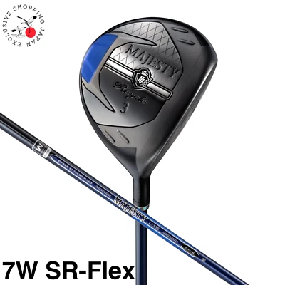 Majesty Golf Royale Fairway Wood 7W SR-Flex LV 550 Graphite Shaft Men Head Cover - Image 1 of 4
